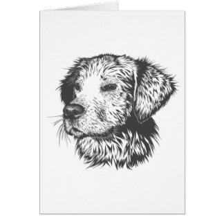 Cartão Create Your Own Pet Dog Customized