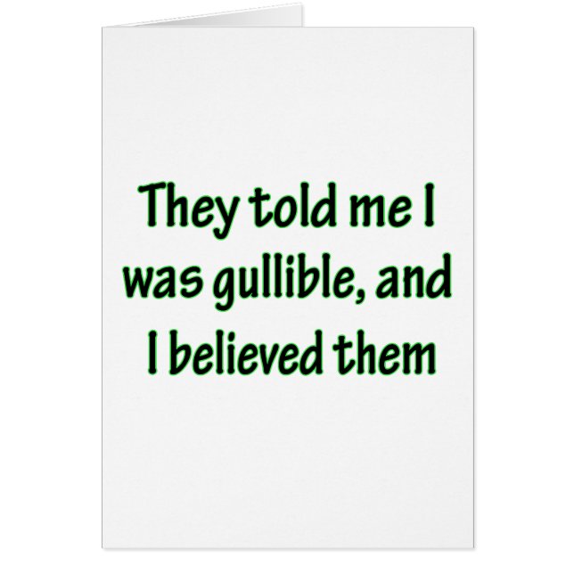 Cartão Crédulo (Frente)