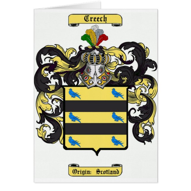 Cartão creech (Frente)