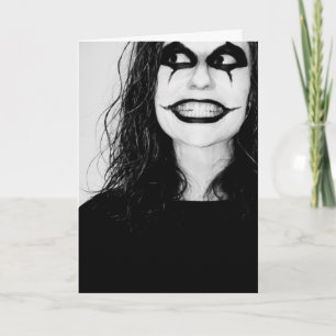 Cartão Creepy sarcastic Mother's Day card