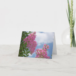 Cartão Crepe Myrtle Notecard