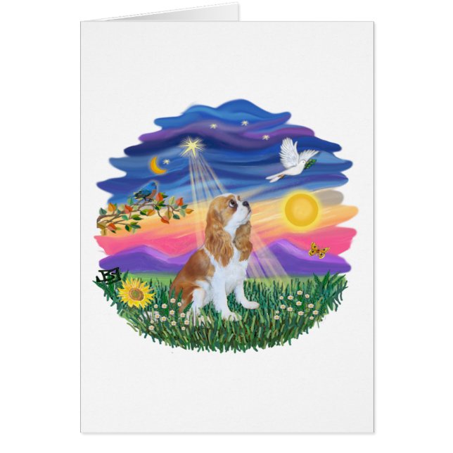 Cartão Crepúsculo - Blenheim Cavalier (F) (Frente)