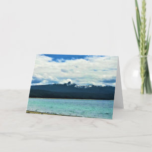 Cartão Crescent Lake, Oregon