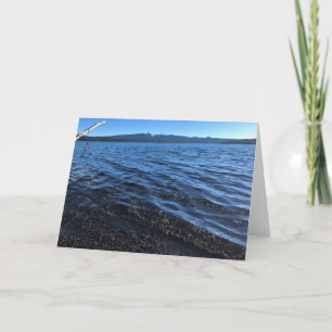 Cartão Crescent Lake, Oregon