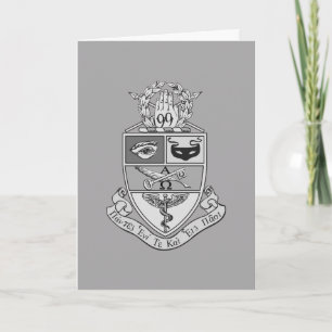 Cartão Crest da Kappa Psi