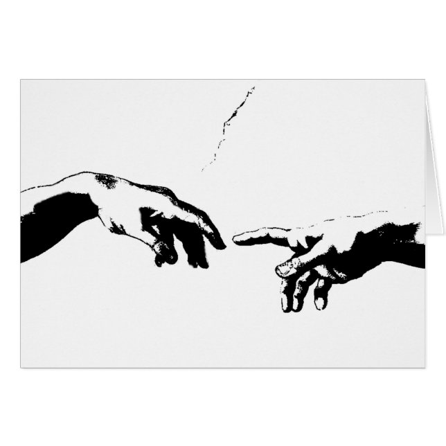 Cartão Criação de Adão (Frente Horizontal)