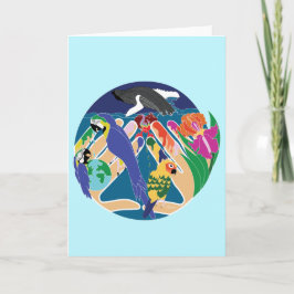 Cartão Criação tropical