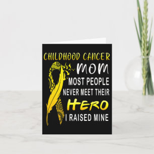 Cartão Criança Cancer Lutar Mãe Meu Filho É Minha Mulher