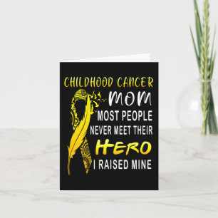 Cartão Criança Cancer Lutar Mãe Meu Filho É Minha Mulher