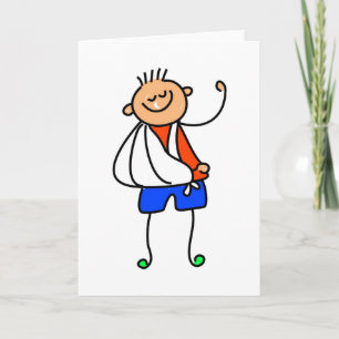 Cartão Criança do Acidente