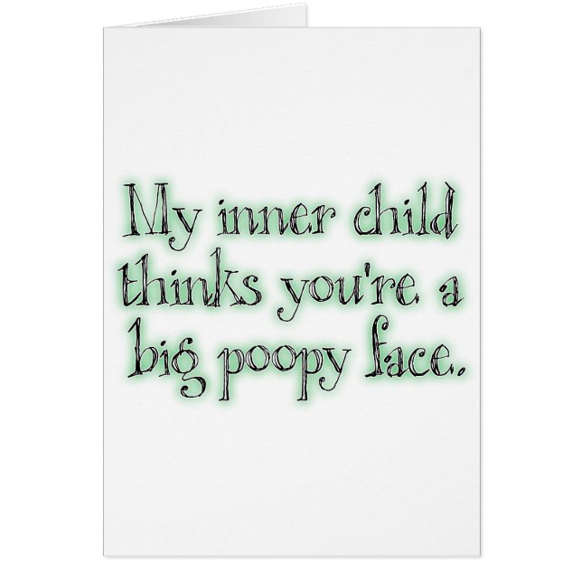 Cartão Criança interna (Frente)