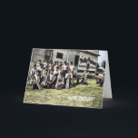 CARTÃO CRIANÇAS BASEBALL DE FOTOS DE ARTE DE VINTAGE BASE<br><div class="desc">Ah, sim, lembra quando a gangue da vizinhança se reuniu para ter um jogo de basebol? Lembranças amáveis que todos nós apreciamos. Esta imagem é uma fotografia original vintage digitalizada de um negativo original. Adicionamos um pouco de cor apenas para diversão e aplicamos um efeito de aquarela. Fique à vontade...</div>