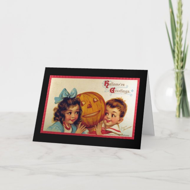 Cartão Crianças Bonitas (Frente)