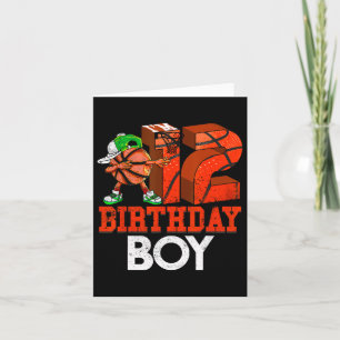 Cartão Crianças de 12 anos de idade Bysketbyll Dabbing 12