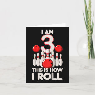 Cartão Crianças de 3 anos aniversário de 3 anos de festas