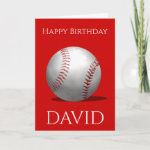 Crianças de Aniversário de Beisebol Vermelho Espor