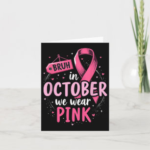 Cartão Crianças de sensibilização para o Cancer da mama B