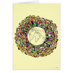 Cartão Crianças do Mundo