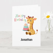 Crianças Felizes Aniversário (Personalizar) Saudaç