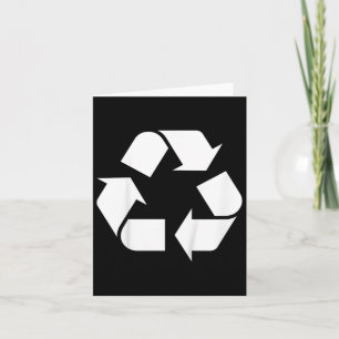 Cartão Crianças Logotipo De Reciclar De Reciclagem Todler