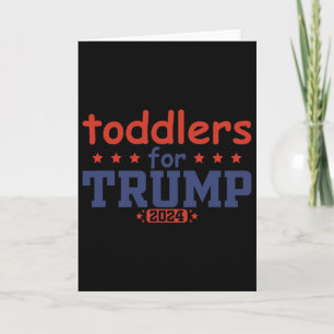Cartão Crianças para Trump Trump 2025 Divertido Criança T