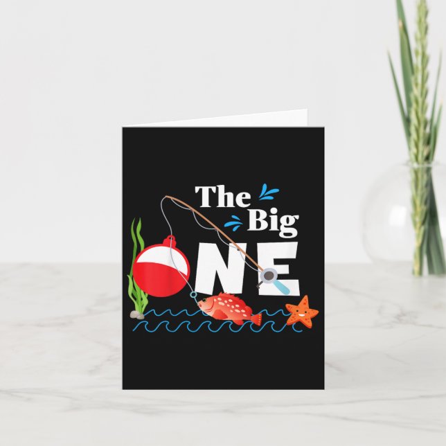 Cartão Crianças Que Pesquem No Grande Ano 1 rua Primeiro  (Frente)