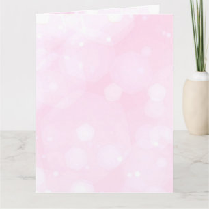 Cartão Criar um Livro Rosa de Pastel Personalizado