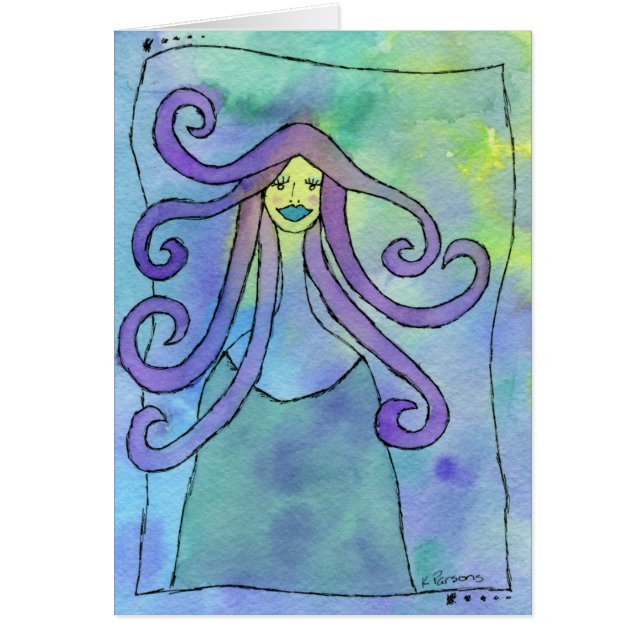 Cartão Criatura divina (Frente)