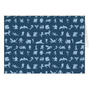 Cartão Criaturas da mitologia