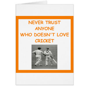 CARTÃO CRICKET