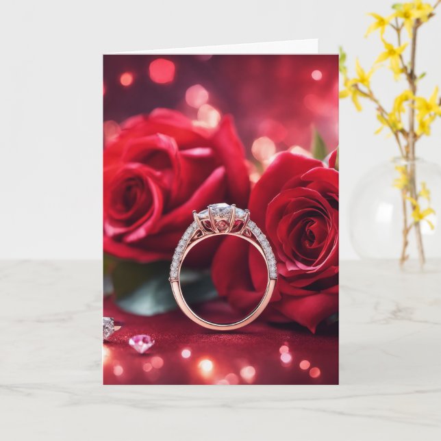 Cartão Crie a sua própria mensagem :-) (Flor Amarela)