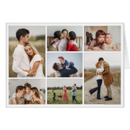 Cartão Crie a sua própria placa de saudação de 7 imagens