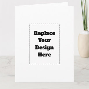 Cartão Crie seu próprio branco
