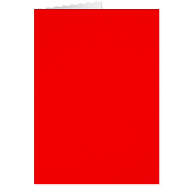 Cartão Crie seu próprio Modelo de Fundo Vermelho (Frente)