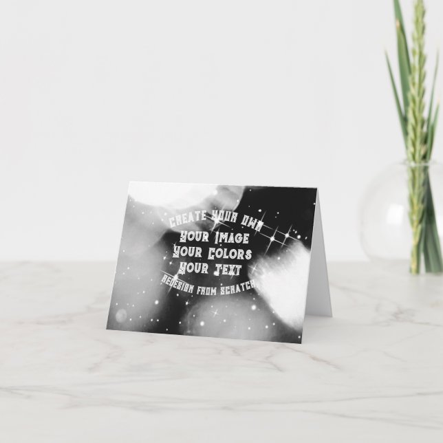 Cartão Crie seu próprio personalizado (Frente)