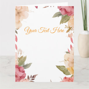 Cartão Crie seu próprio personalizado