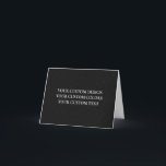 Cartão Crie seu próprio personalizado<br><div class="desc">Personalize este produto adicionando suas próprias imagens e textos e escolhendo suas fontes e cores favoritas. Visite Aviary Art no Zazzle para ver nossa coleção completa de produtos fáceis de personalizar e de alta qualidade!</div>