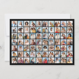 Cartão Crie sua própria colagem de fotos 70