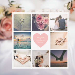 Cartão Crie Sua Própria Foto do Aniversário do Casamento 