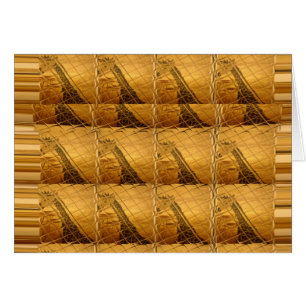 Cartão Crie sua própria girafa africana linda