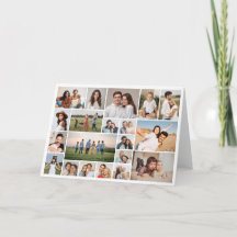 Crie Sua Própria Saudação De Colagem De Fotografia