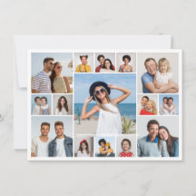 Crie Sua Própria Saudação De Colagem De Fotografia