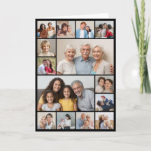 Crie Sua Própria Saudação De Colagem De Fotografia