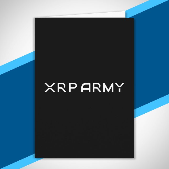Cartão Criptocurrency Memória XRP Fora de Cota Hodl Crypt (Criador carregado)