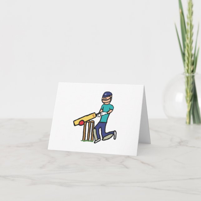 Cartão Críquete (Frente)