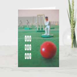 Cartão Críquete 100º aniversário