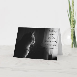 Cartão Crise existencial