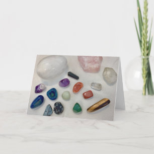 Cartão Cristais de cura