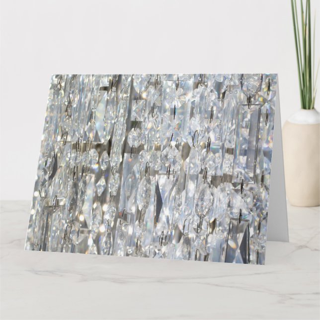 Cartão Cristal Glitzy (Frente)