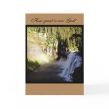 Cartão Cristão de Encorajamento